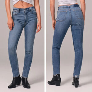 Abercrombie & Fitch High Rise Skinny Denim Jeans - 22093